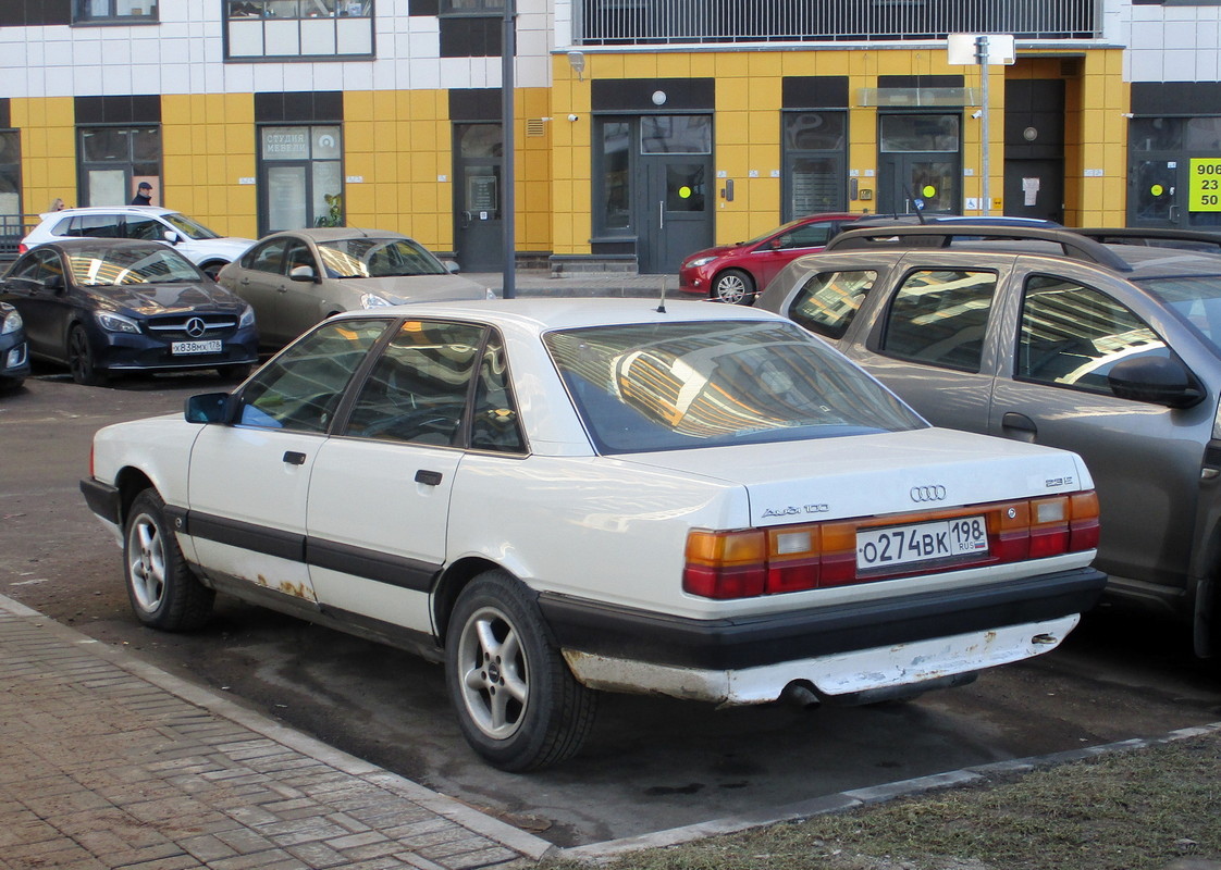 Санкт-Петербург, № О 274 ВК 198 — Audi 100 (C3) '82-91