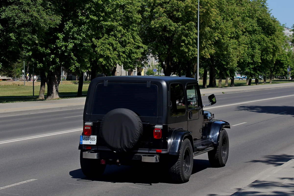 Литва, № FOT 865 — Jeep Wrangler (YJ) '87-96