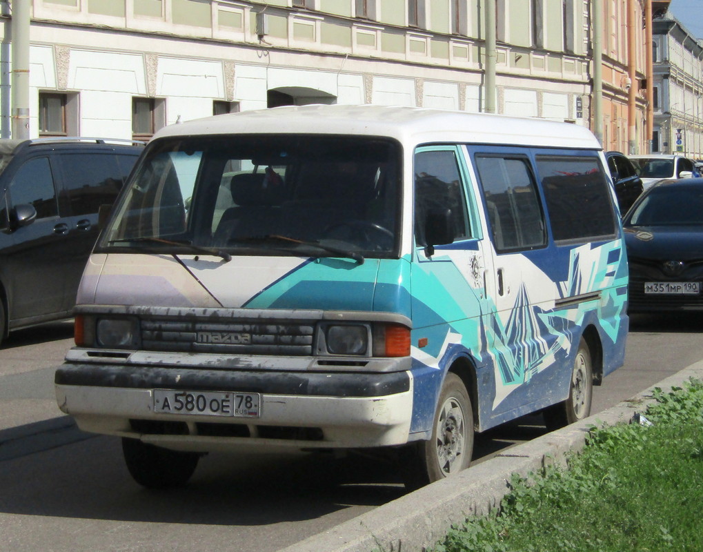 Санкт-Петербург, № А 580 ОЕ 78 — Mazda E2000 '83-89