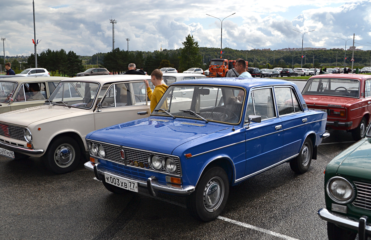 Москва, № К 003 ХВ 77 — ВАЗ-2103 '72-84; Калужская область — Автомобильный фестиваль "Спутник"