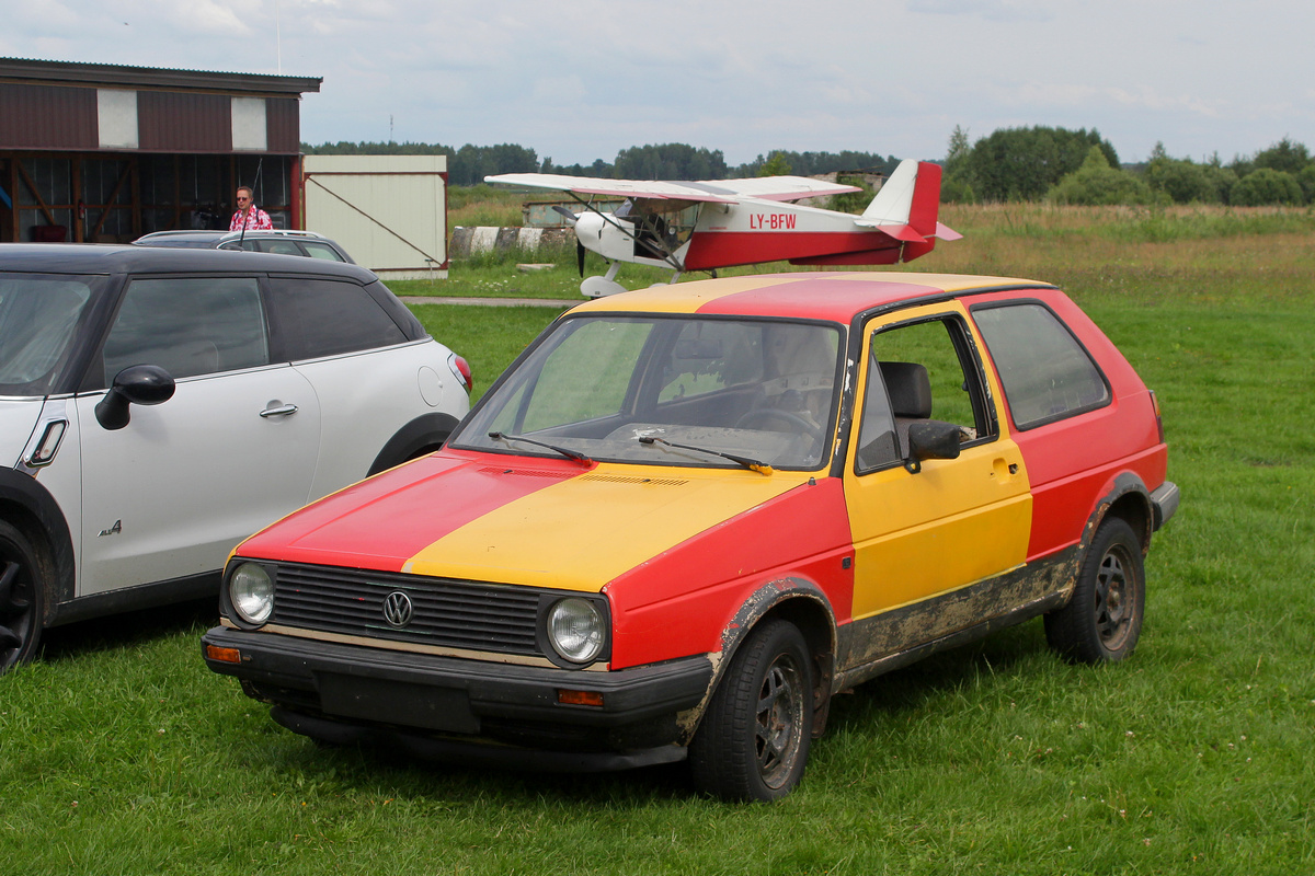 Литва, № (LT) U/N 0058 — Volkswagen Golf (Typ 19) '83-92