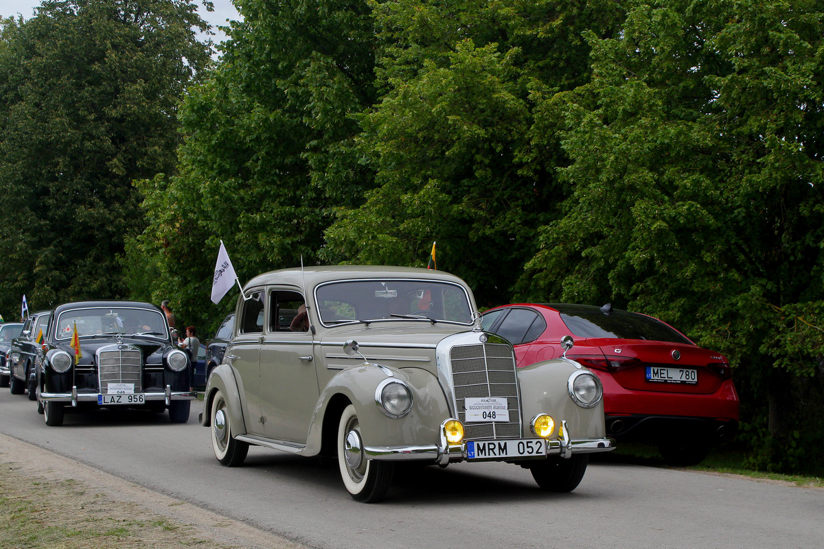 Литва, № MRM 052 — Mercedes-Benz (W187) '51-55; Литва — Nesenstanti klasika 2023
