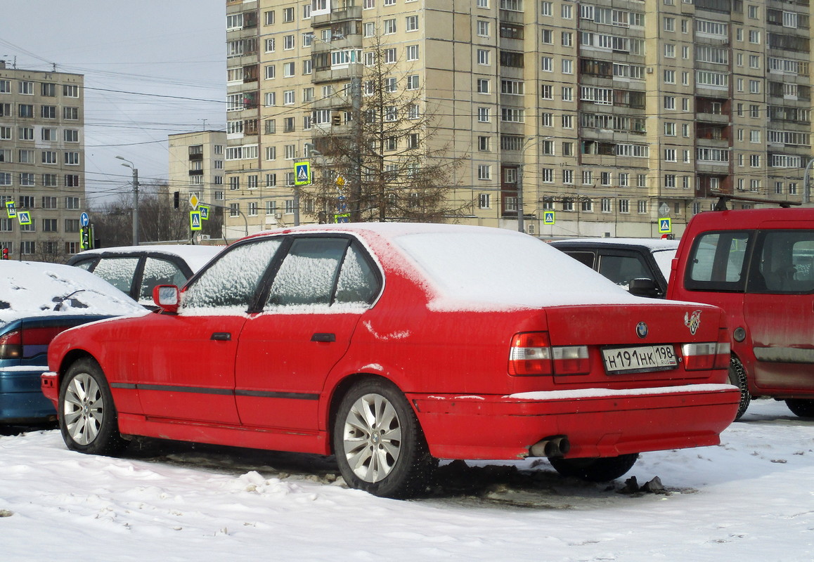 Санкт-Петербург, № Н 191 НК 198 — BMW 5 Series (E34) '87-96