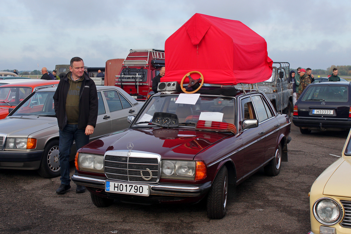 Литва, № H01790 — Mercedes-Benz (W123) '76-86; Литва — Retro mugė 2023 ruduo