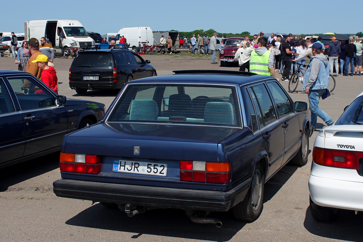 Литва, № HJR 552 — Volvo 740 '84-92; Литва — Retro mugė 2023