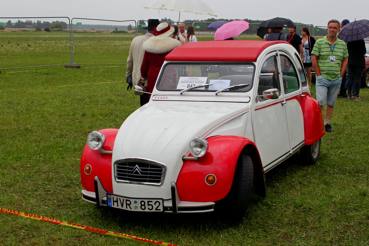 Литва, № HVR 852 — Citroën 2CV '49-90; Литва — Nesenstanti klasika 2023