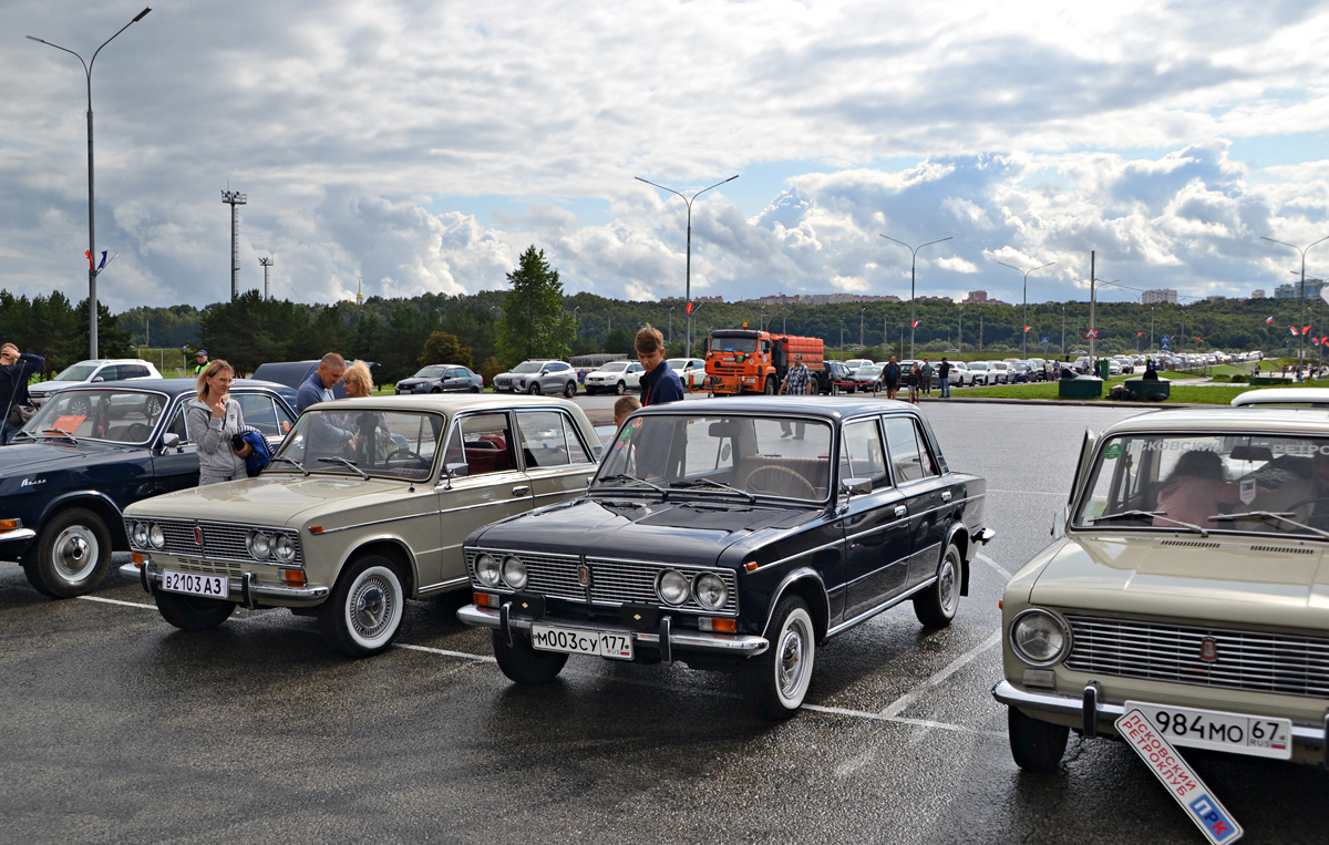 Москва, № М 003 СУ 177 — ВАЗ-2103 '72-84; Калужская область — Автомобильный фестиваль "Спутник"