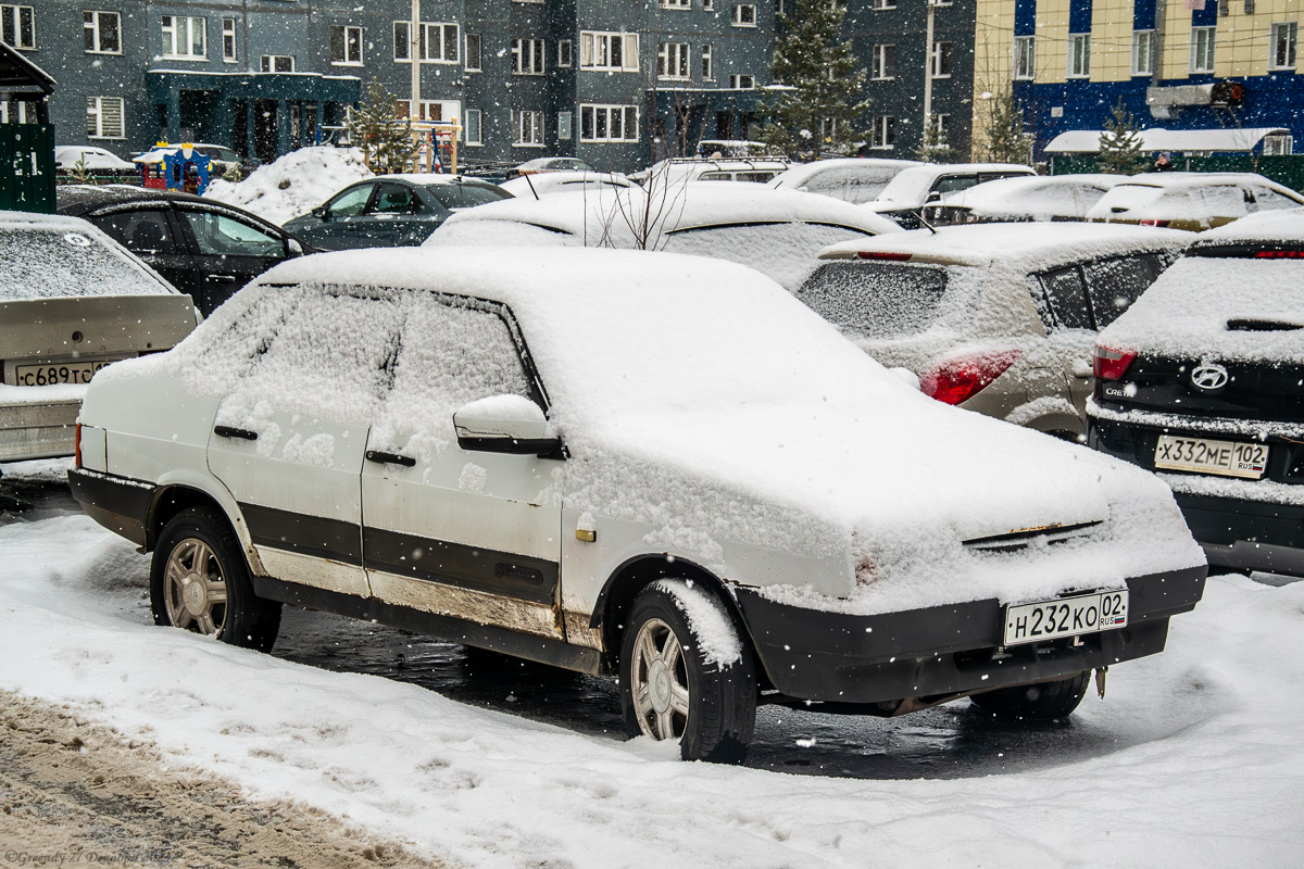 Башкортостан, № Н 232 КО 02 — ВАЗ-21099 '90-04