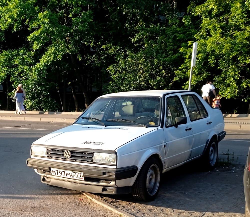 Москва, № М 797 РН 777 — Volkswagen Jetta Mk2 (Typ 16) '84-92