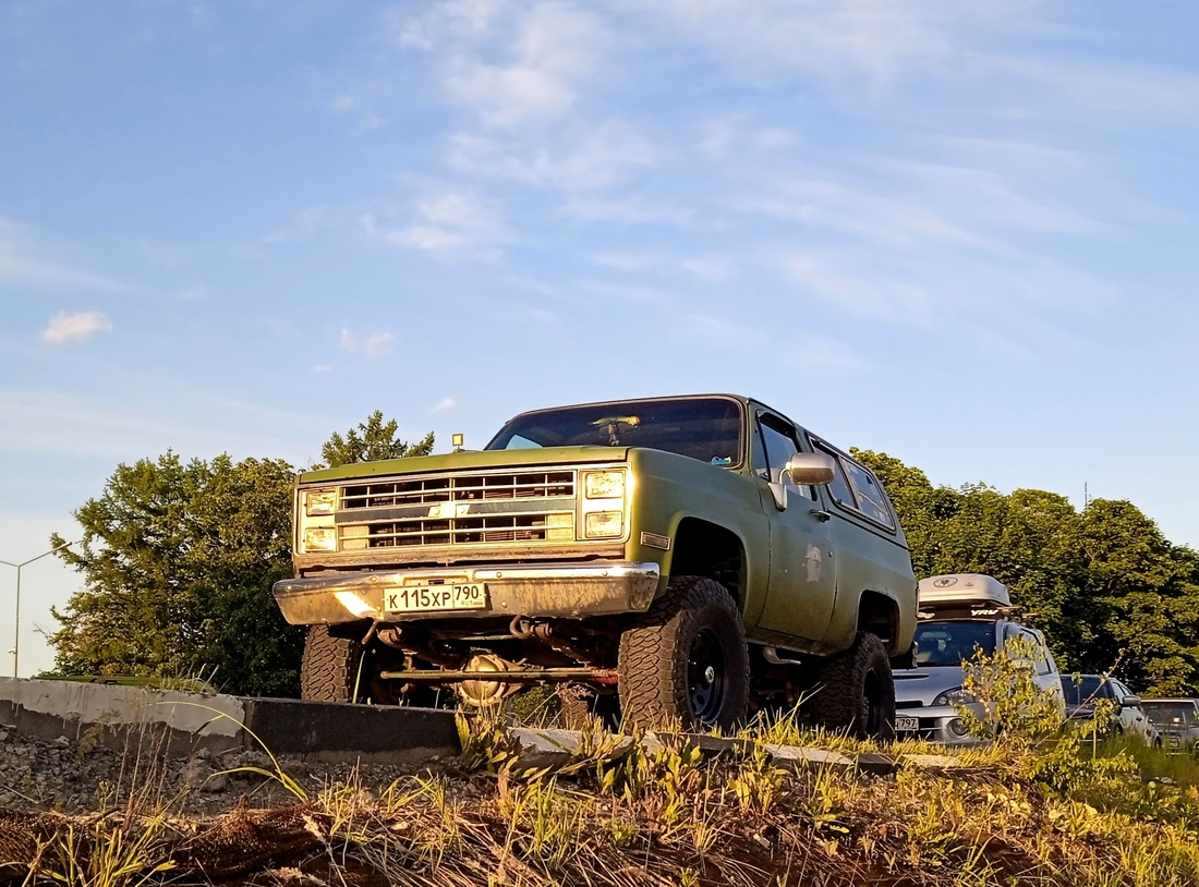 Московская область, № К 115 ХР 790 — Chevrolet Blazer (2G) '73-91