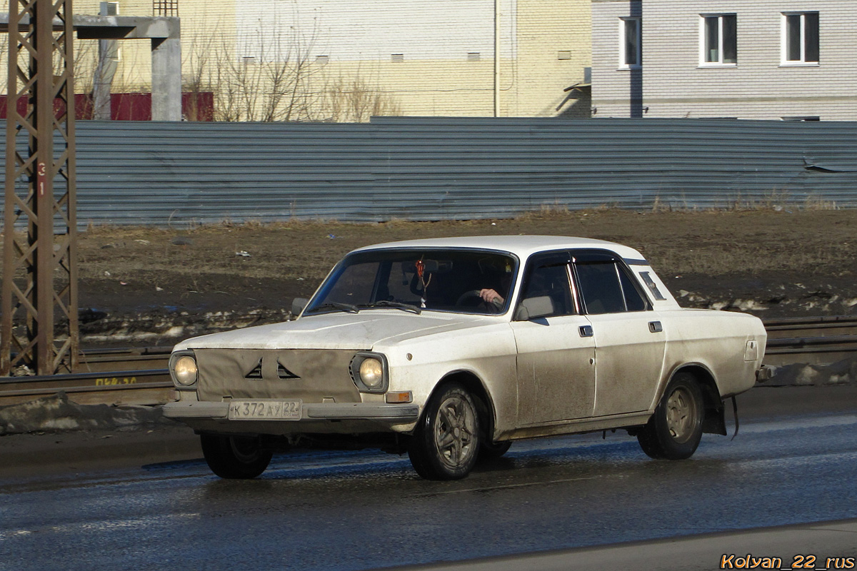 Алтайский край, № К 372 АУ 22 — ГАЗ-24 Волга '68-86