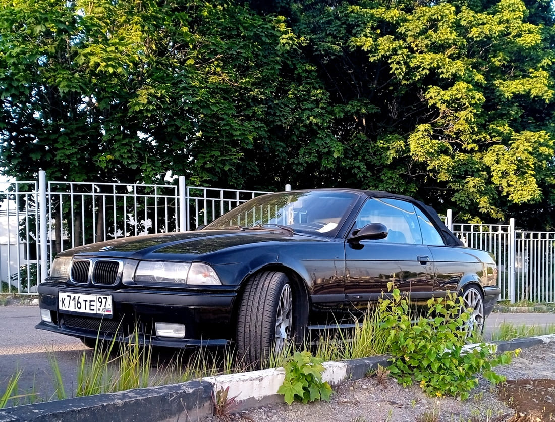 Москва, № К 716 ТЕ 97 — BMW 3 Series (E36) '90-00