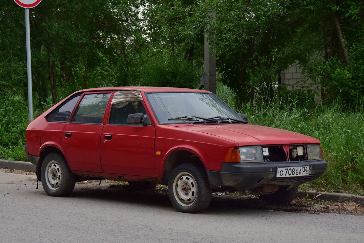 Волгоградская область, № О 708 ЕА 34 — Москвич-214122 '94-98