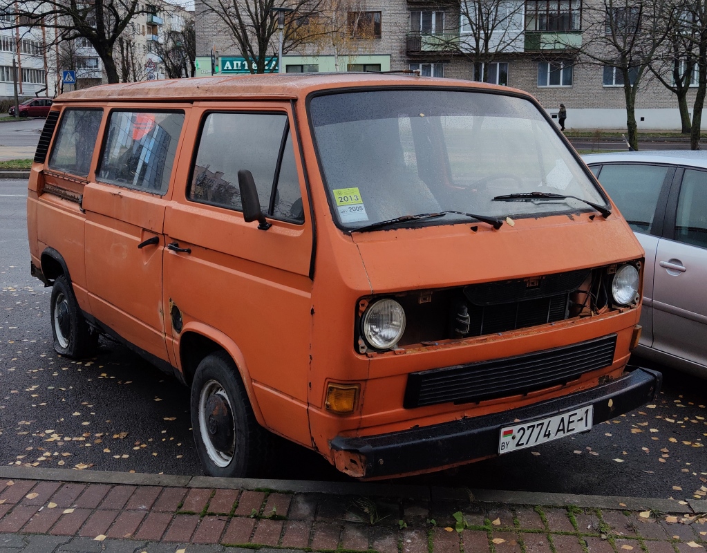 Брестская область, № 2774 АЕ-1 — Volkswagen Typ 2 (Т3) '79-92