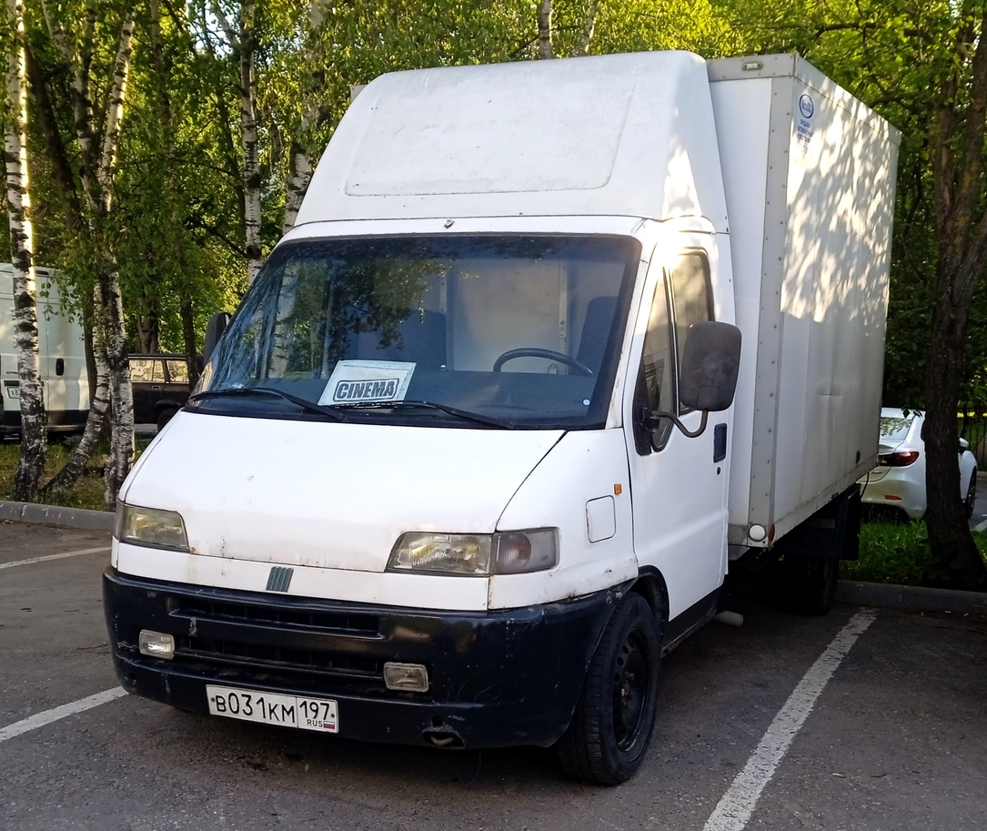 Москва, № В 031 КМ 197 — FIAT Ducato 230 '94-01