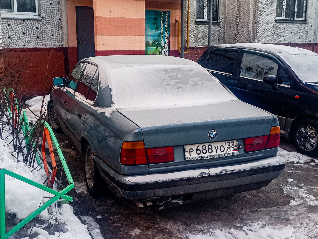 Владимирская область, № Р 688 УО 33 — BMW 5 Series (E34) '87-96