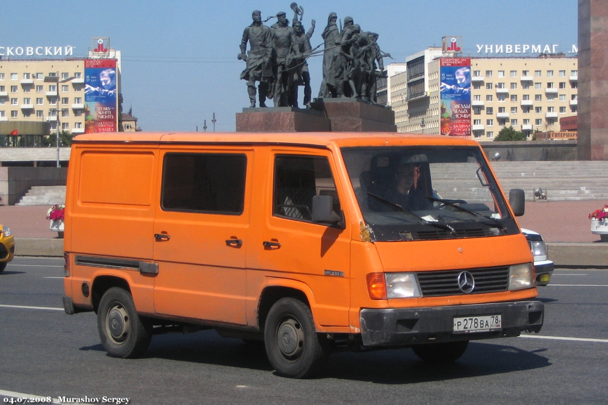 Санкт-Петербург, № Р 278 ВА 78 — Mercedes-Benz MB100 '81-96