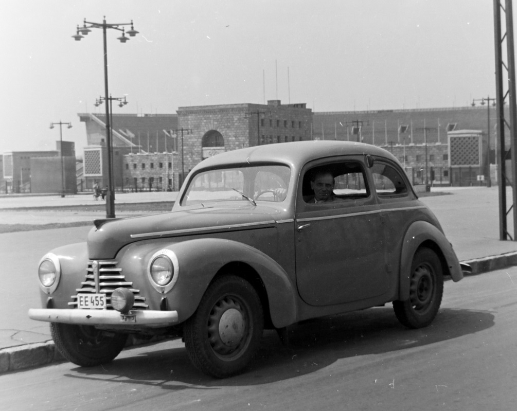 Венгрия, № EE 455 — Škoda 1101/1102 '46-52; Венгрия — Исторические фотографии