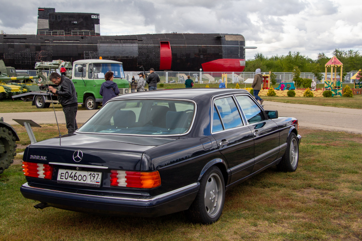 Самарская область, № Е 046 ОО 197 — Mercedes-Benz (W126) '79-91; Самарская область — II ретро-фестиваль "Жигули"