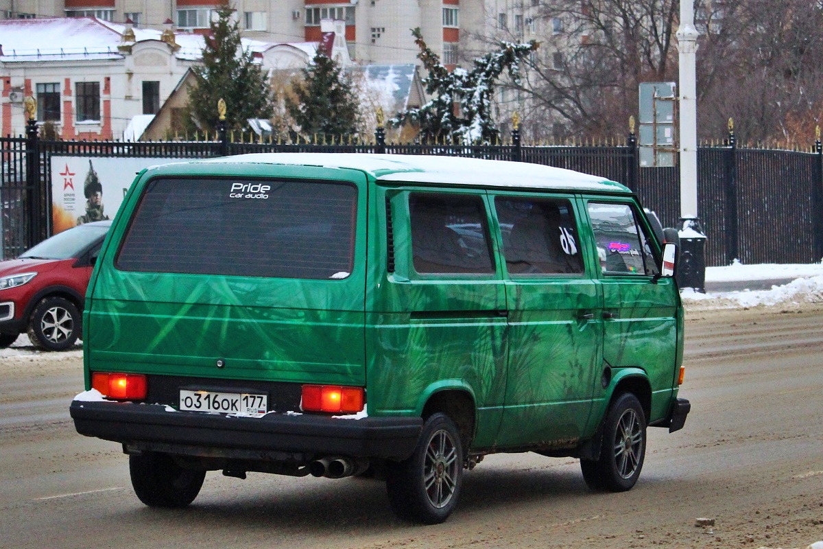 Москва, № О 316 ОК 177 — Volkswagen Typ 2 (Т3) '79-92