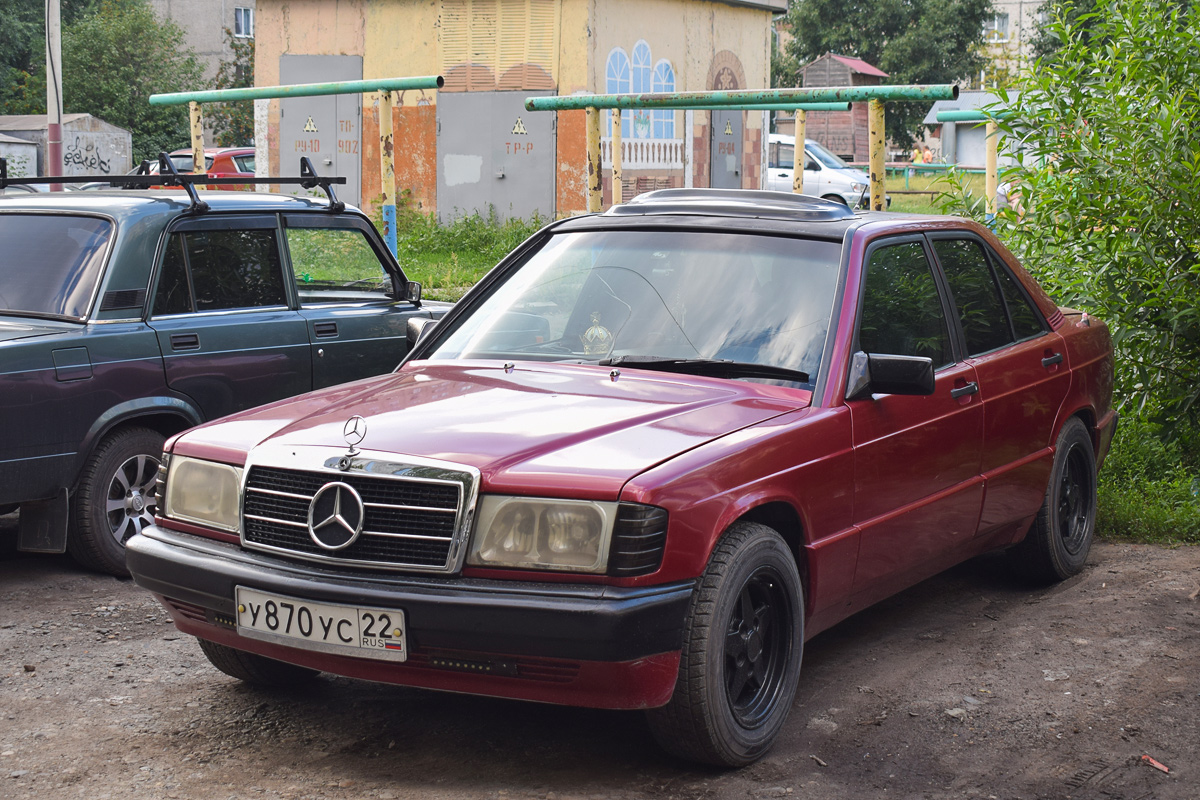 Алтайский край, № У 870 УС 22 — Mercedes-Benz 190 (W201) '82-93