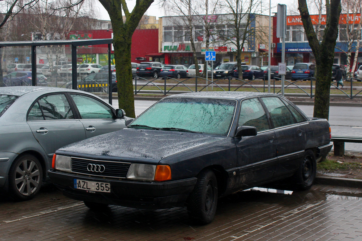 Литва, № AZL 355 — Audi 100 (C3) '82-91