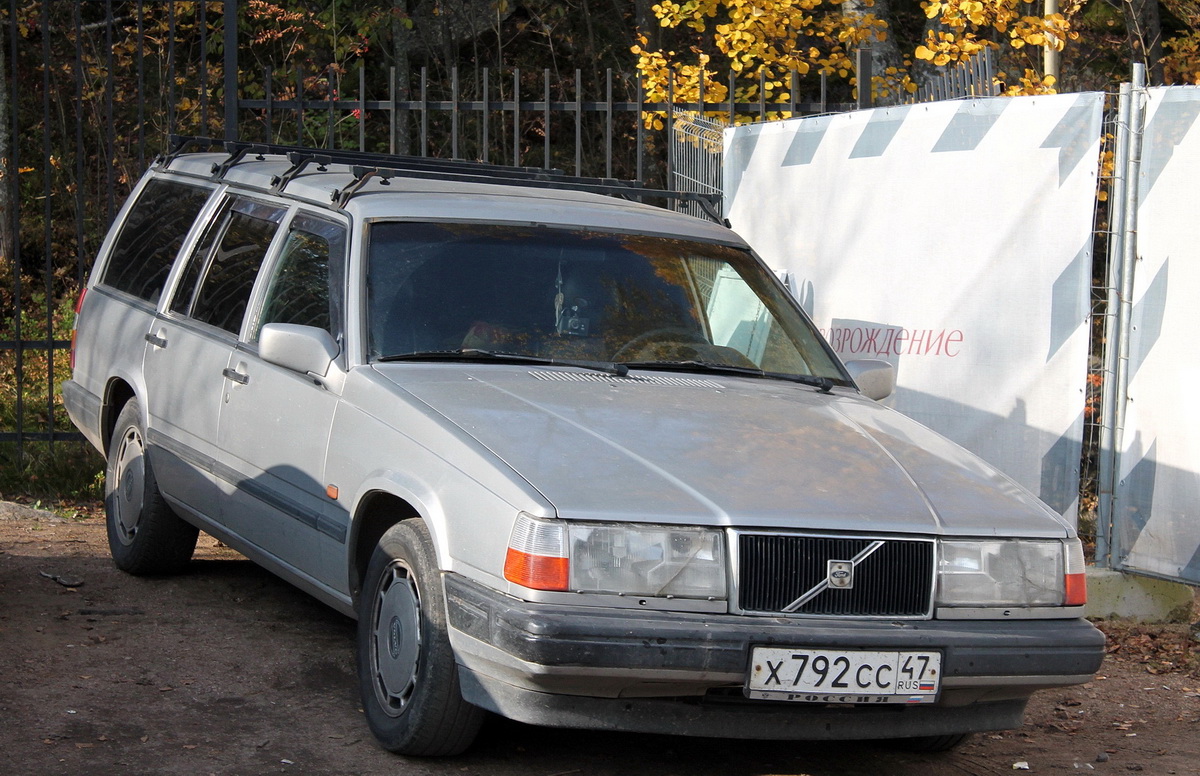 Ленинградская область, № Х 792 СС 47 — Volvo 940 '90-98