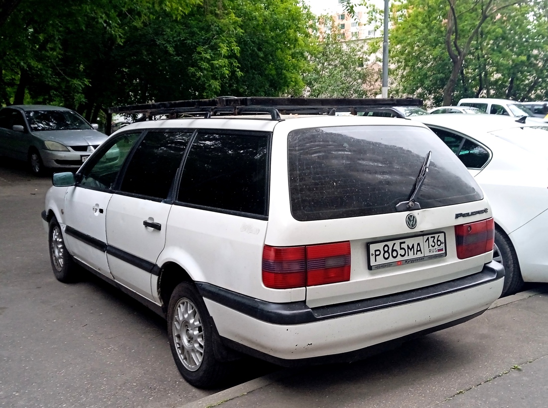 Воронежская область, № Р 865 МА 136 — Volkswagen Passat (B4) '93-97