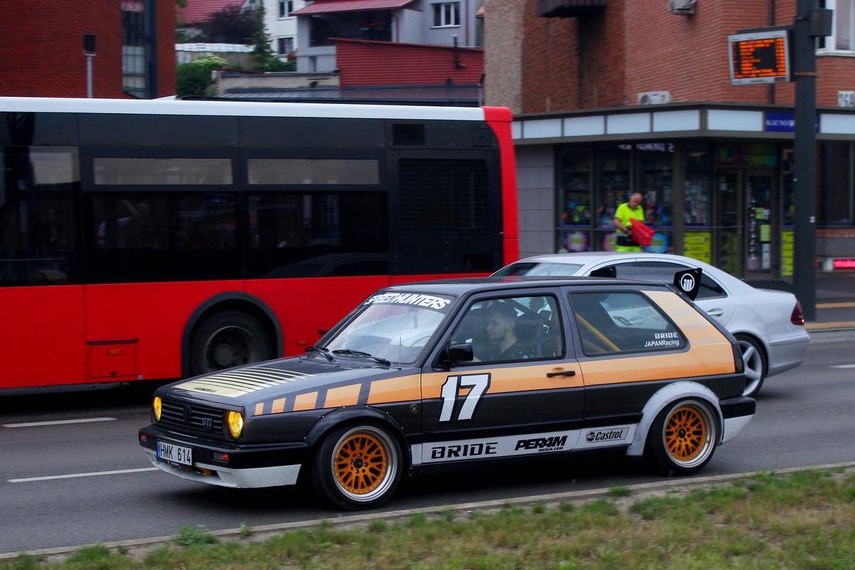 Литва, № HMK 614 — Volkswagen Golf (Typ 19) '83-92