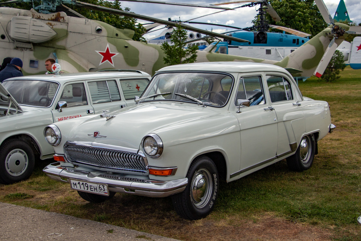 Самарская область, № М 119 ЕН 63 — ГАЗ-21Р Волга '65-70; Самарская область — II ретро-фестиваль "Жигули"