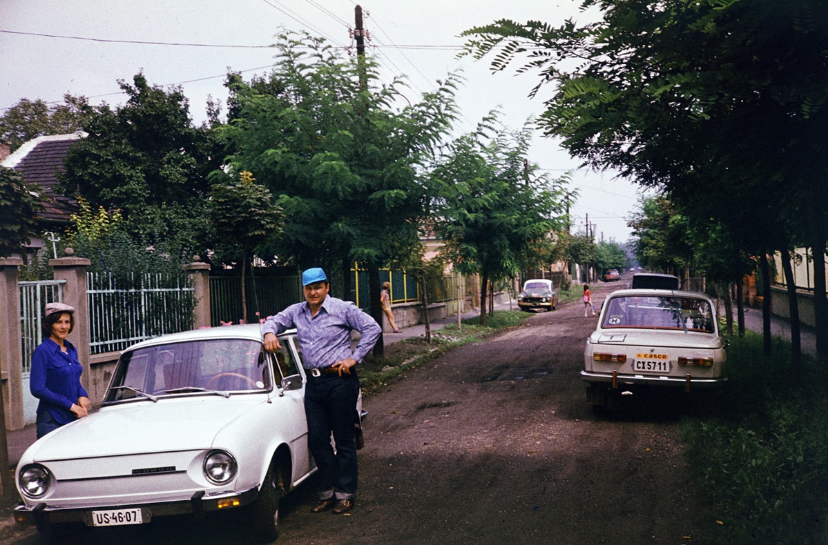 Венгрия, № US-46-07 — Škoda 100/110 '69-77; Венгрия, № CX-57-11 — Wartburg 353 '66-85; Венгрия — Исторические фотографии