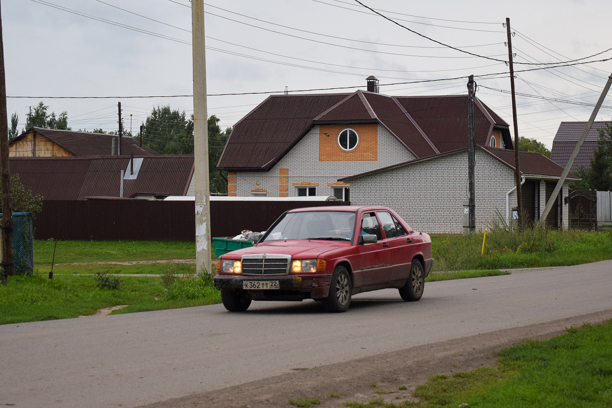 Алтайский край, № К 362 ТТ 22 — Mercedes-Benz 190 (W201) '82-93