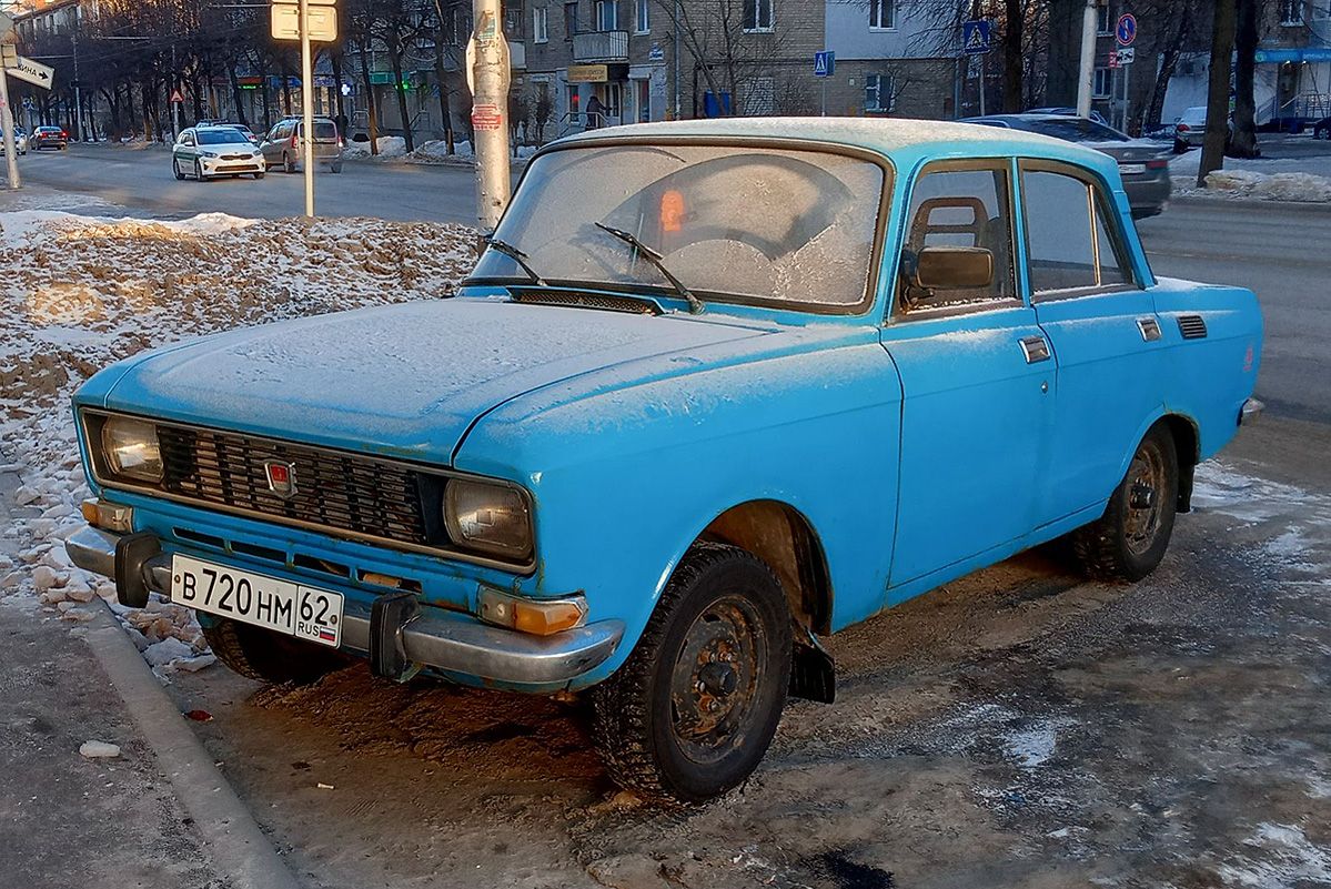 Рязанская область, № В 720 НМ 62 — Москвич-2140 '76-88