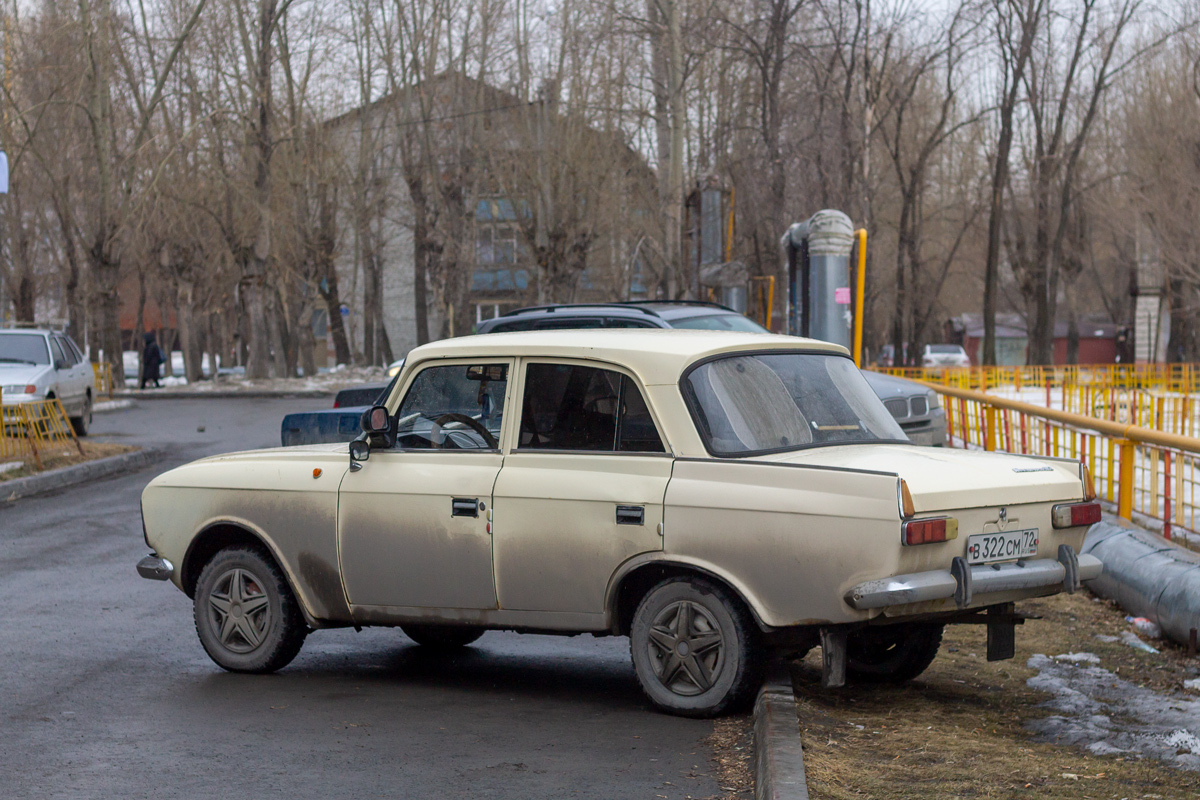 Тюменская область, № В 322 СМ 72 — Москвич-412ИЭ-028 (Иж) '82-97