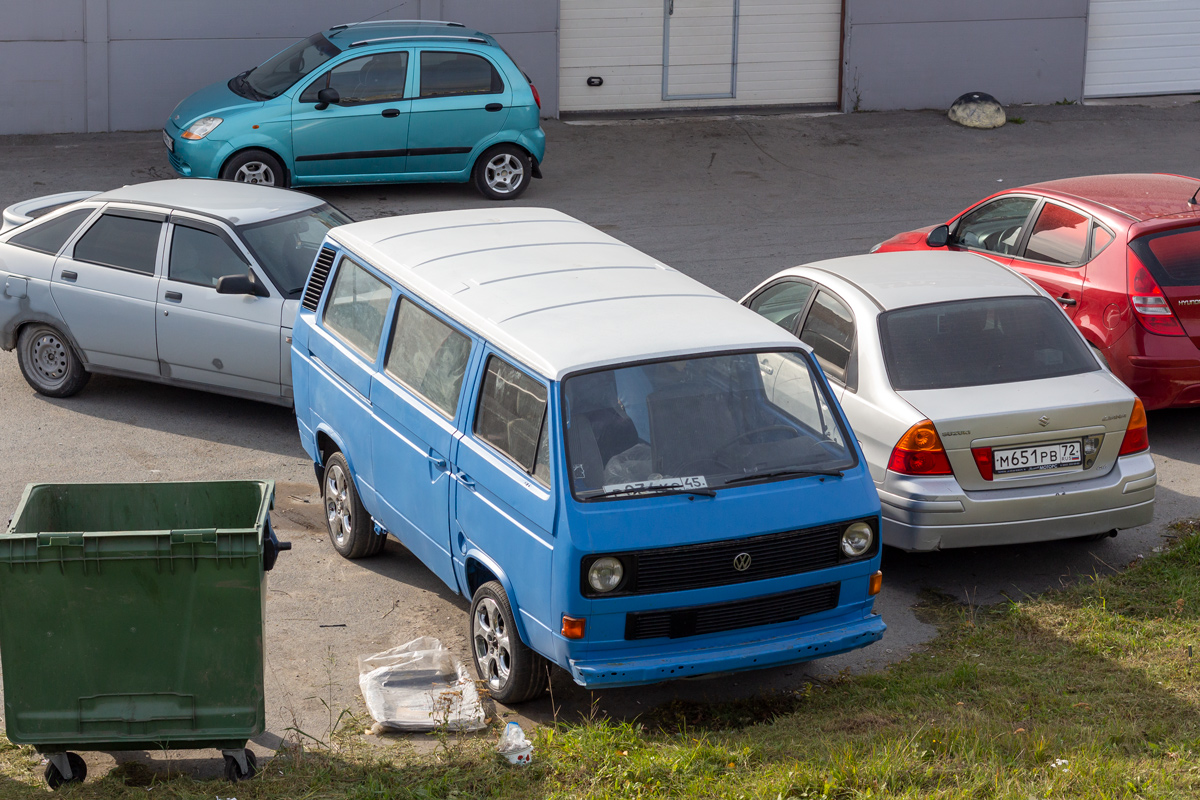 Тюменская область, № Р 034 КС 45 — Volkswagen Typ 2 (Т3) '79-92; Курганская область — Вне региона