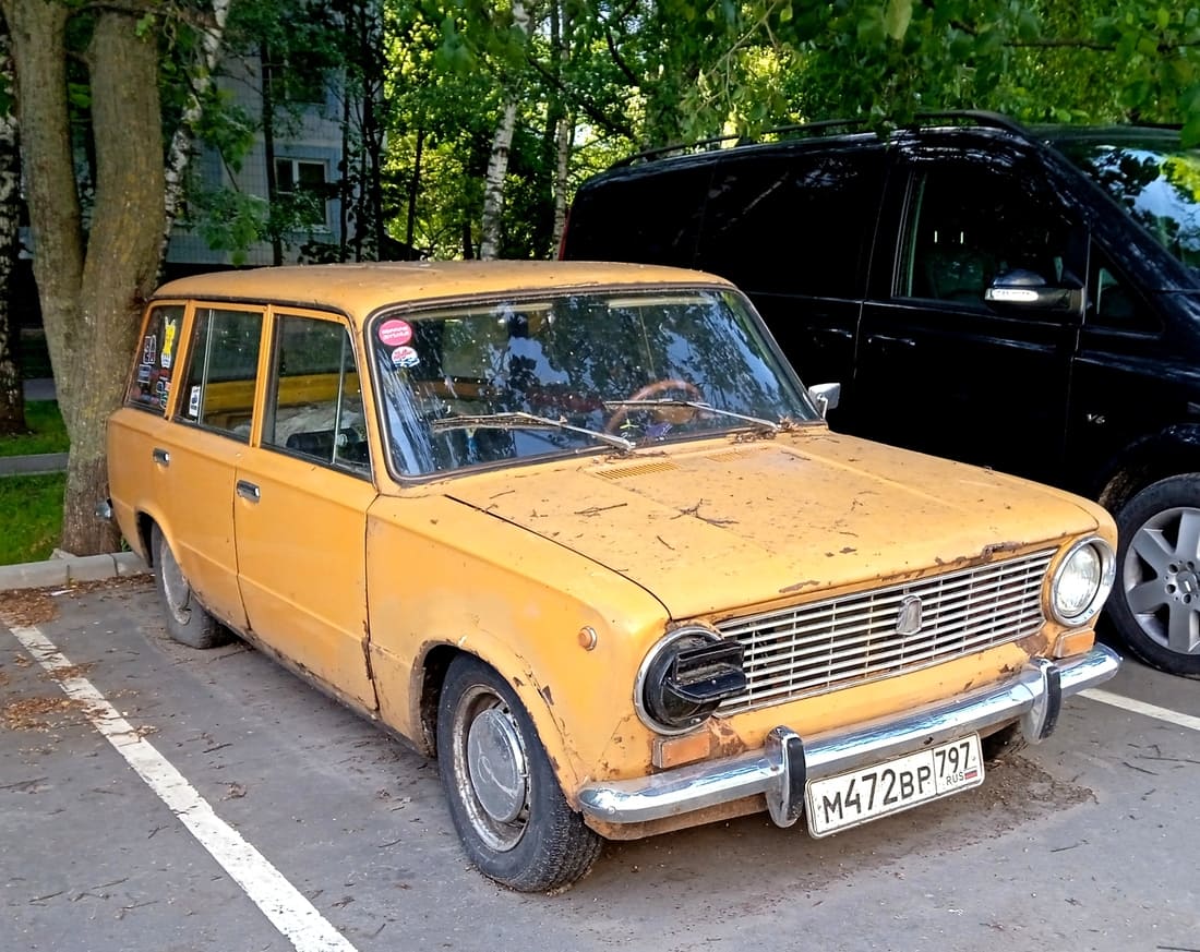 Москва, № М 472 ВР 797 — ВАЗ-2102 '71-86