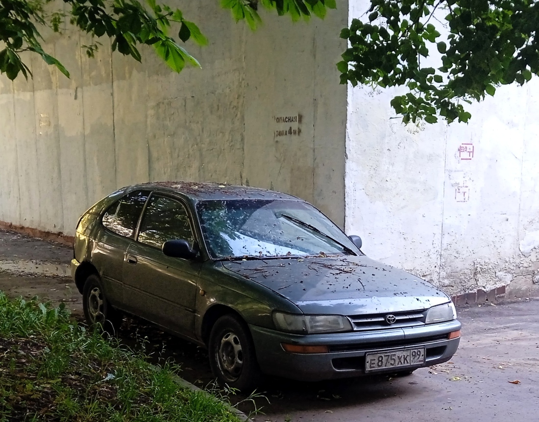 Москва, № Е 875 ХК 99 — Toyota Corolla (E100) '91-02