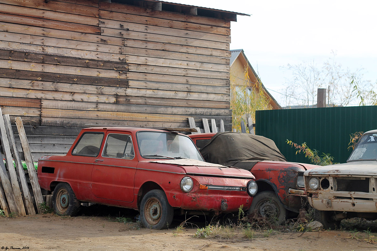 Саха (Якутия), № (14) Б/Н 0166 — ЗАЗ-968М Запорожец '79-94