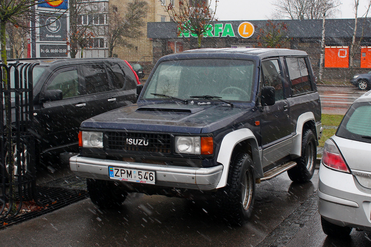 Литва, № ZPM 546 — Isuzu Trooper (1G) '81-91