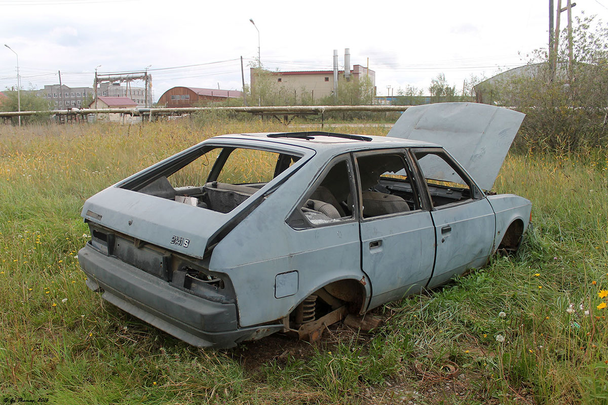 Саха (Якутия), № (14) Б/Н 0168 — Москвич-2141 '86-98