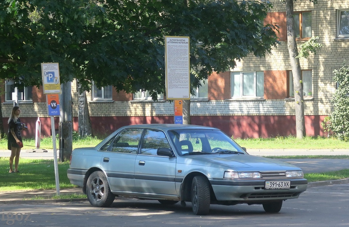 Харьковская область, № 391-63 XK — Mazda 626/Capella (GD/GV) '87-92
