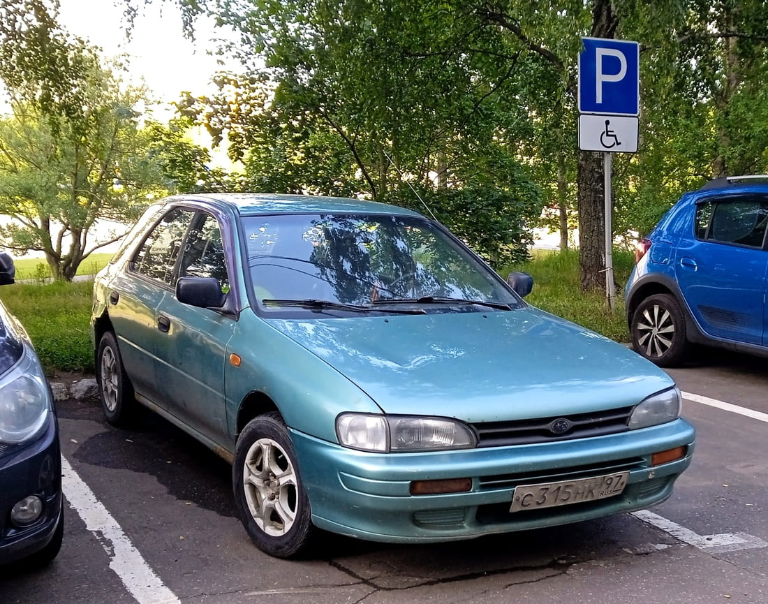 Москва, № С 315 НК 97 — Subaru Impreza '92-01