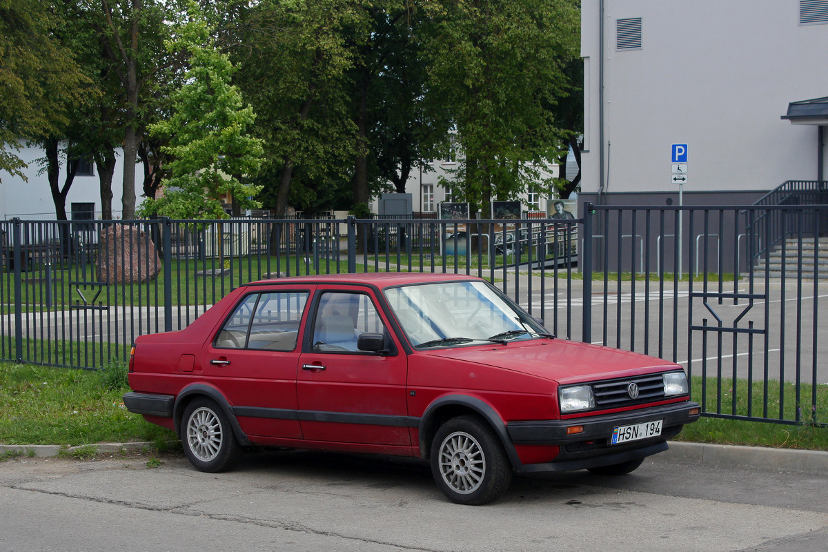 Литва, № HSN 194 — Volkswagen Jetta Mk2 (Typ 16) '84-92