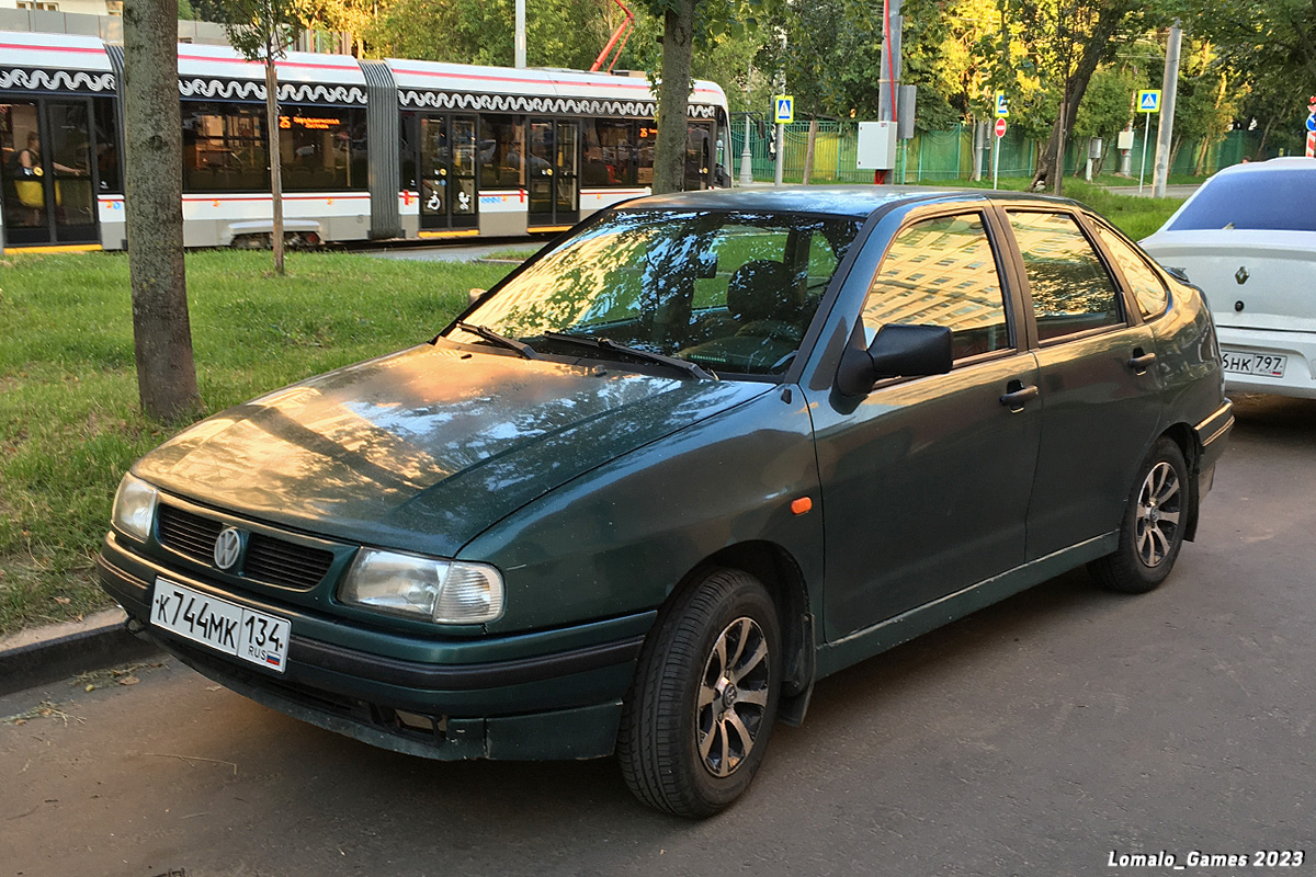 Волгоградская область, № К 744 МК 134 — Volkswagen Polo 3 (Typ 6N) '94-02