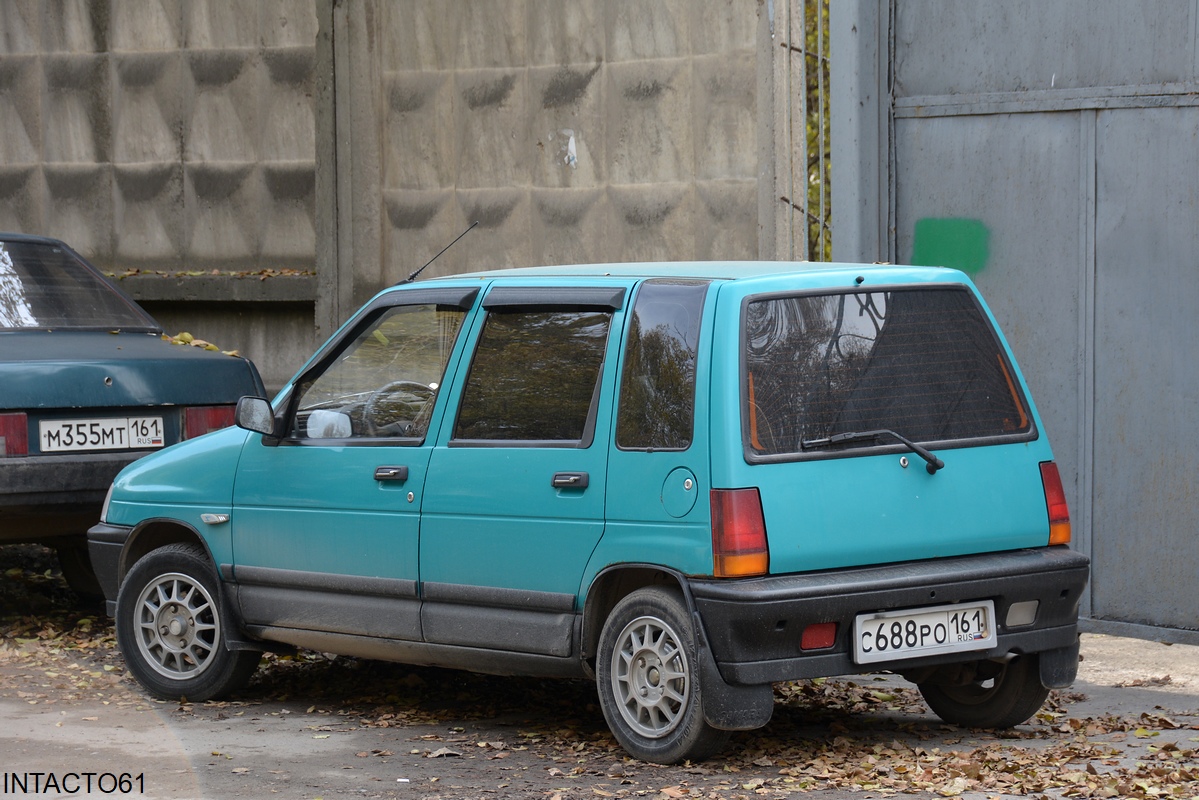 Ростовская область, № С 688 РО 161 — Daewoo Tico '91-01