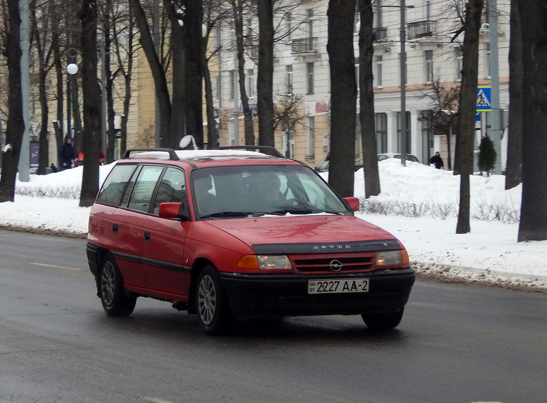 Витебская область, № 2227 AA-2 — Opel Astra (F) '91-98