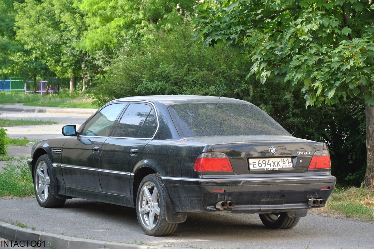 Ростовская область, № Е 694 ХК 61 — BMW 7 Series (E38) '94-01