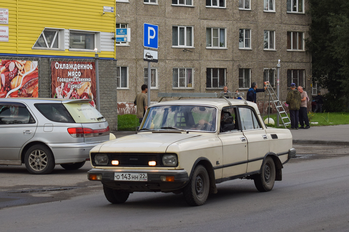 Алтайский край, № О 143 НН 22 — Москвич-2140-117 (2140SL) '80-88