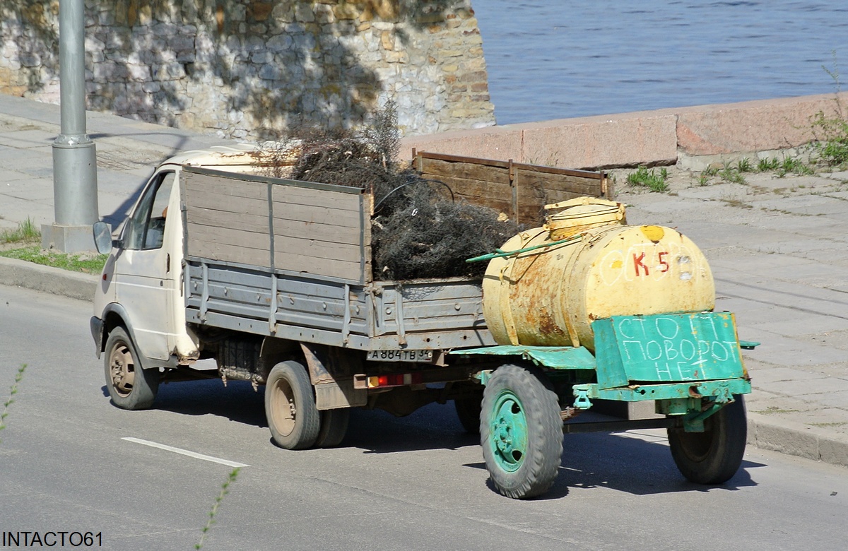 Волгоградская область, № А 884 ТВ 34 — ГАЗ-33021 ГАЗель '94-03