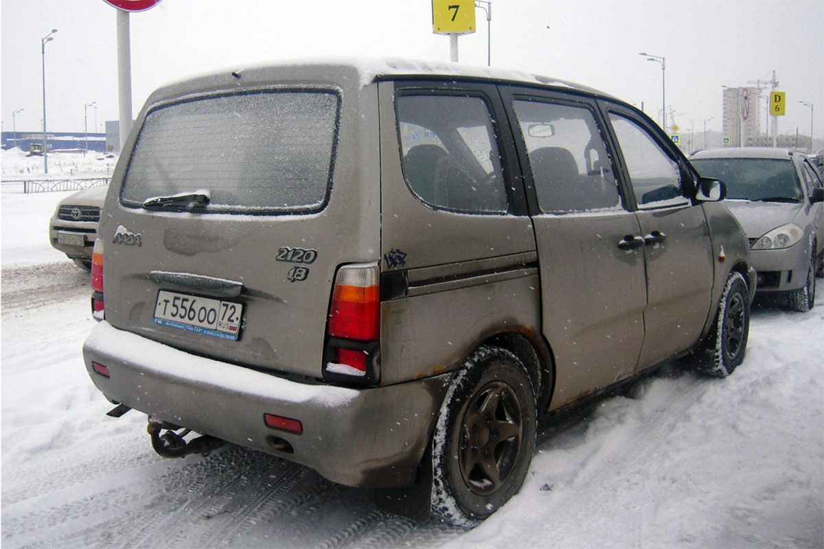 Тюменская область, № Т 556 ОО 72 — ВАЗ-2120 Надежда '98-02